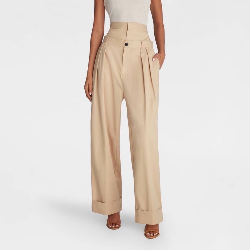 KBB by KAHLANA Baggy Leg 'The Waist Curtain Trouser'